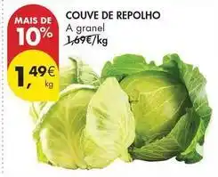 Pingo Doce A+ - couve de repolho promoção