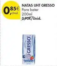 Pingo Doce Gresso - natas uht promoção