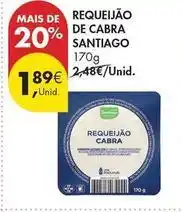 Pingo Doce Santiago - requeijão de cabra promoção