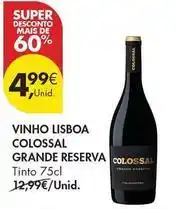Pingo Doce Lisboa - vinho colossal promoção