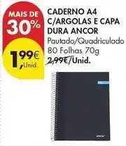 Pingo Doce Caderno a4 c/argolas e capa promoção