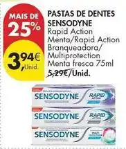 Pingo Doce Sensodyne - pastas de dentes promoção