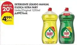 Pingo Doce Fairy - detergente líquido manual p/loica ultra promoção