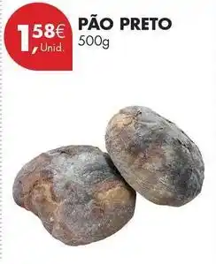 Pingo Doce Pão preto promoção