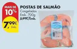 Pingo Doce Postas de salmão promoção