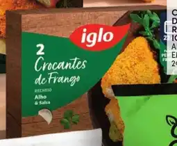 Continente Crocantes de frango recheados iglo promoção