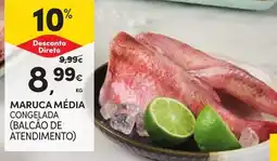 Continente Maruca média congelada promoção