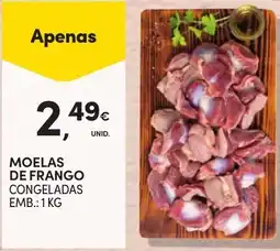 Continente Moelas de frango congeladas promoção