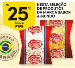 Continente Nesta seleção de produtos da marca sabor amundo promoção
