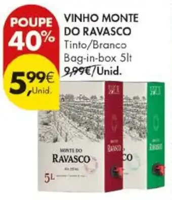 Pingo Doce vinho monte do ravasco promoção