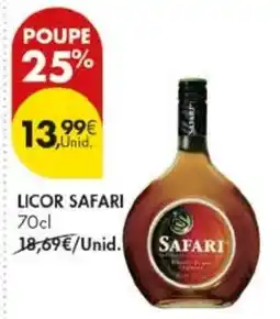 Pingo Doce Licor safari promoção