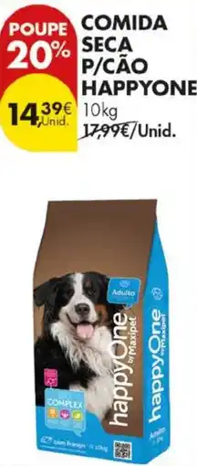 Pingo Doce comida seca p/cão happyone promoção