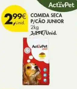 Pingo Doce comida seca p/cão junior promoção