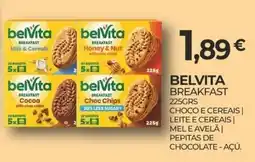 Miranda Supermercados belvita breakfast choco e cereais | leite e cereais | mel e avelã | pepitas de chocolate - açú promoção