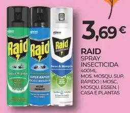 Miranda Supermercados Raid spray inseticida promoção