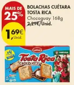 Pingo Doce Bolachas cuétara tosta rica chocoguay promoção