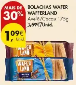 Pingo Doce Bolachas wafer wafferland promoção