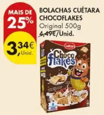 Bolachas cuétara choco flakes