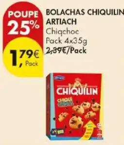 Pingo Doce Bolachas chiquilin artiach promoção