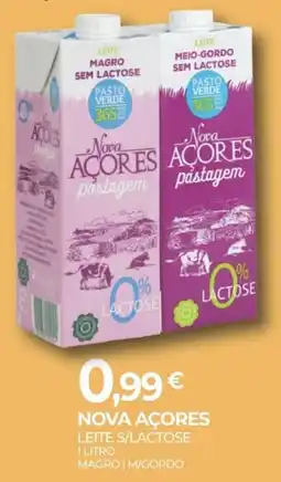 Miranda Supermercados nova açores leite s/lactose promoção