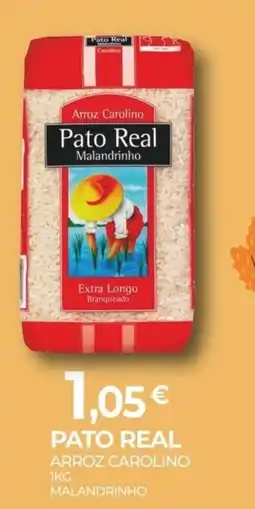 Miranda Supermercados Pato real arroz carolino malandrinho promoção