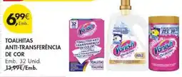 Pingo Doce Vanish toalhitas anti-transferência de cor promoção