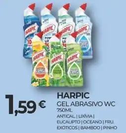 Miranda Supermercados Harpic gel abrasivo wc promoção