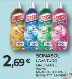 Miranda Supermercados sonasol lava-tudo brilhante promoção