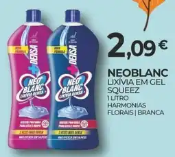 Miranda Supermercados neoblanc lixívia em gel squeeze promoção