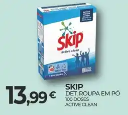 Miranda Supermercados skip det. roupa em pó active clean promoção
