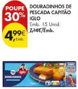 Pingo Doce douradinhos de pescada capitão iglo promoção