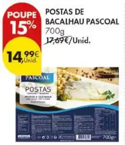 Pingo Doce Postas de bacalhau pascoal promoção