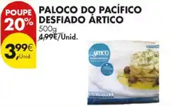 Pingo Doce paloco do pacífico desfiado ártico promoção
