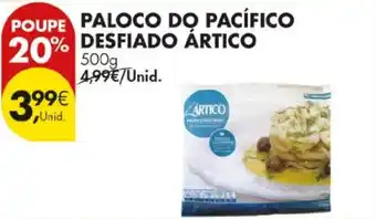 Pingo Doce Paloco do pacífico desfiado ártico promoção