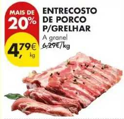 Pingo Doce Entrecosto de porco p/grelhar promoção