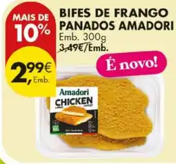 Pingo Doce Bifes de frango panados amadori promoção
