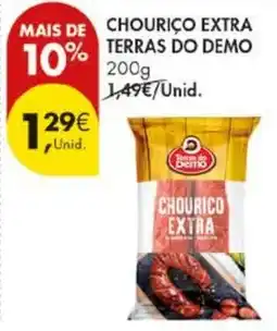 Pingo Doce Chouriço extra terras do demo promoção