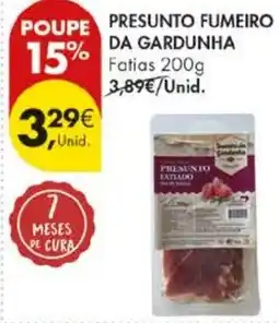 Pingo Doce Presunto fumeiro da gardunha promoção