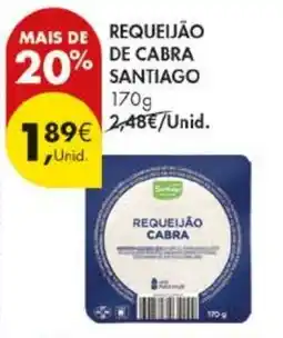 Pingo Doce Requeijão de cabra santiago promoção