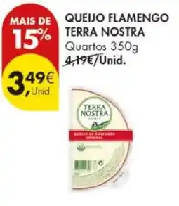 Pingo Doce Queijo flamengo terra nostra promoção