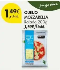 Pingo Doce Queijo mozzarella promoção