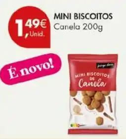 Pingo Doce mini biscuitos de canela promoção