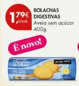 Pingo Doce Bolachas Digestivas de Aveia promoção