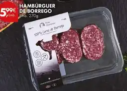 Pingo Doce Hambúrguer de borrego promoção