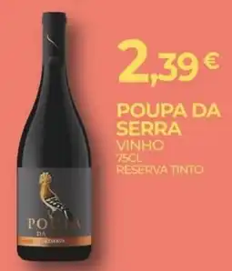 Miranda Supermercados Poupa da serra vinho reserva tinto promoção