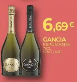 Miranda Supermercados Gancia espumante promoção
