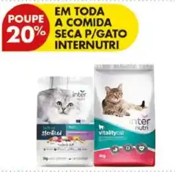 Pingo Doce Comida seca p/gato internutri promoção
