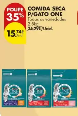 Pingo Doce comida seca p/gato one promoção
