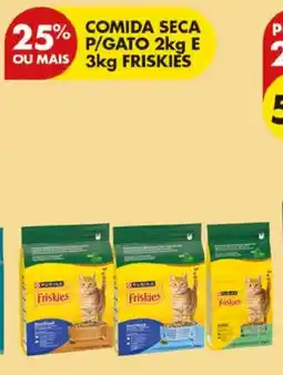 Pingo Doce Comida seca p/gato friskies promoção