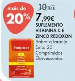 Pingo Doce Redoxon suplemento vitamina c e zinco promoção